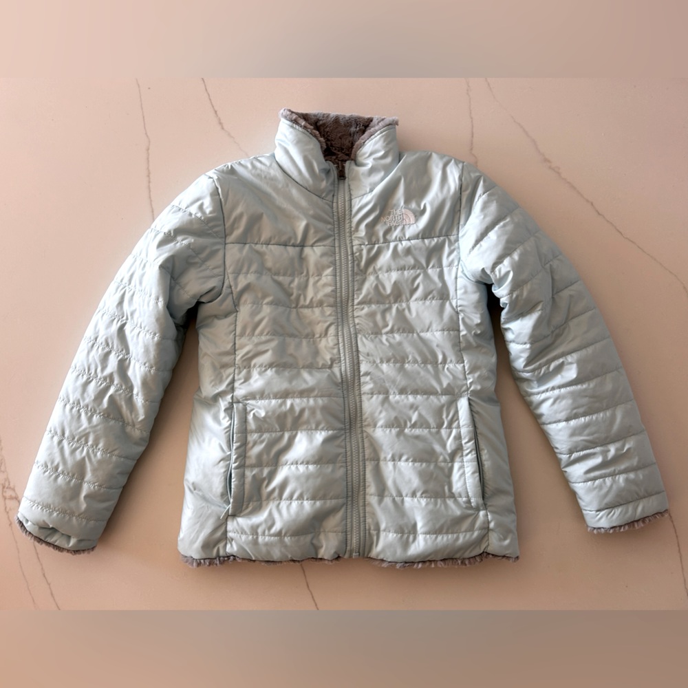 GIRLS Northface reversible morbid jacket Size L (14/16)